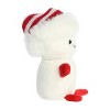 Aurora Mini White Holiday Land of Lils 4" Lil' Cane Festive Stuffed Animal - 3 of 4