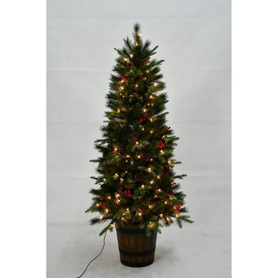 Season's Designs Christmas 5Ft Pe/Pvc/Pine Needle Douglas Collectio
