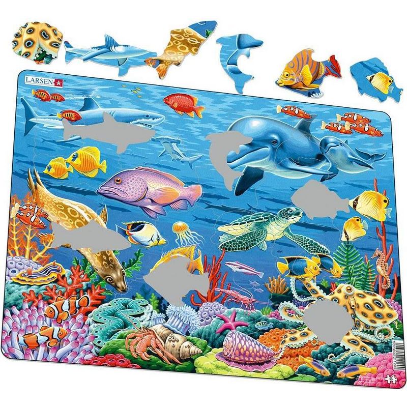 Springbok Larsen Coral Reef Children's Jigsaw Puzzle 35pc, 3 of 6