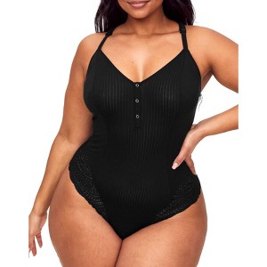Adore Me Women's Emilia Bodysuit Lounge - 1 of 4