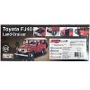 Toyota FJ40 Land Cruiser Red with White Top (Rusted Version) "For Sale" Series 1/24 Diecast Model Car by Motormax - 2 of 3