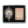 Collections Etc Christmas in Heaven Memorial Photo Ornament Pewter - 3 of 3