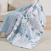 Lacey Sea Quilted Throw - Levtex Home - 2 of 4