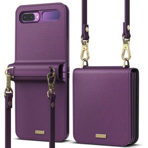 Ringke Folio Signature Case for Samsung Galaxy Z Flip & Z Flip 5G - Purple - 1 of 1