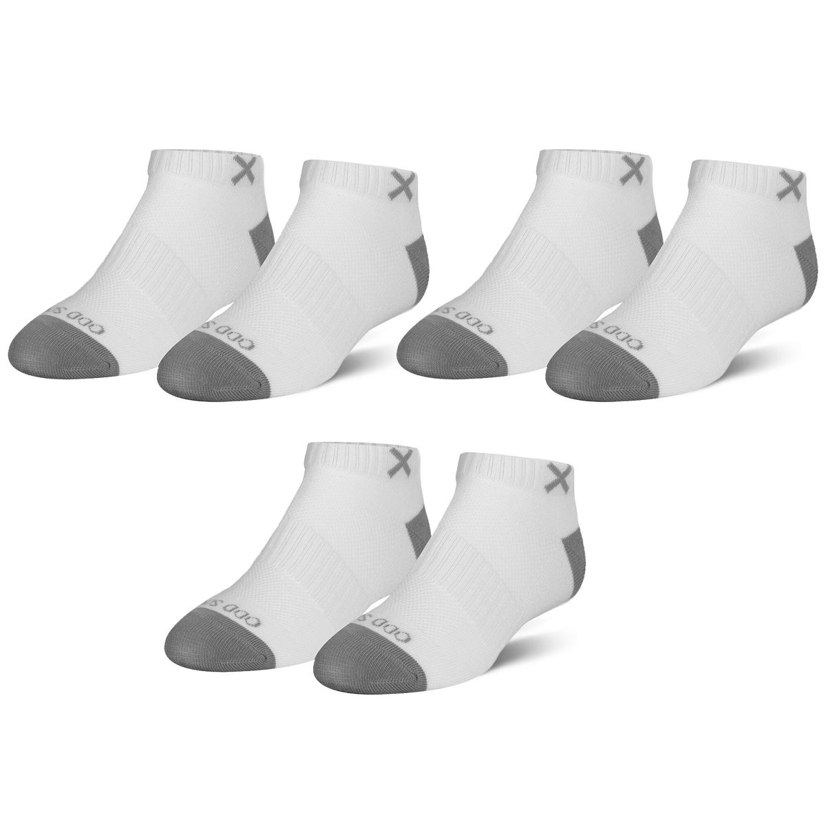 ODD SOX – Basix Kids & Big Kids Ankle Socks – 3-Pack – Soft Cotton Blend Low Profile – Everyday Comfort for Active Play - thumbnail 6