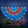 Collections Etc LED Lighted Patriotic 4-Foot Long Bunting NO SIZE - 2 of 2