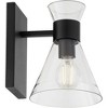 Quorum Lighting Beldar 1 - Light Sconce in  Matte Black - 3 of 3
