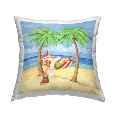 Stupell Industries Santa with Summer Cocktail