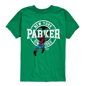 Boys' - Marvel - Spider-man Peter Parker Short Sleeve Graphic T-Shirt - 1 of 4