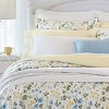 Meadow Floral 100% Cotton Duvet Cover & Sham Set White/Blue - Laura Ashley - image 2 of 4