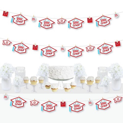 Big Dot of Happiness Nurse Graduation - Medical Nursing Graduation Party DIY Decorations - Clothespin Garland Banner - 44 Pieces