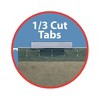 Smead Hanging File Folder with Tab, 1/3-Cut Adjustable Tab, Letter Size, PAPER,  25 per Box (64035) - 3 of 4