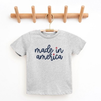 The Juniper Shop Made In America Stars Toddler Short Sleeve Tee