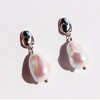 Anna-Kaci Women's Baroque Pearl Drop Earrings - 3 of 4