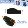 Unique Bargains Polar Fleece Stretchy Winter Running Sweatband with Button Ear Warmer Headband - 2 of 4