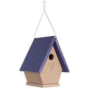 JCS Wildlife Wren, Chickadee, and Warbler Chateau Birdhouse - 1 of 4