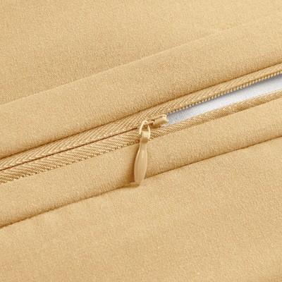 Queen Red Microfiber Patchwork Comforter Set with Shams and Bed Skirt