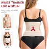 Nebility™ Women's Segmented Waist Trainer 3 Hooks Tummy Control Corset Shapewear - 3 of 4
