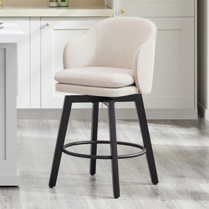 Spruce&Spring Modern Swivel Counter Height Bar Stools with Arm - 1 of 4