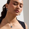 EVRY JEWELS WATERPROOF Gold or Silver Plated Stainless Steel Gatsby Necklace - 3 of 3