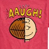 Men's - Peanuts - C Brown Half Football Head Short Sleeve Graphic T-Shirt - 2 of 4