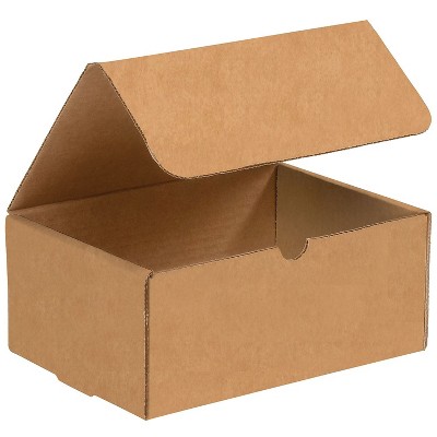 Box Partners Corrugated Mailers 9" x 4" x 3" Kraft 50/Bundle M943K