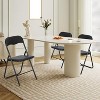 Acekool Folding Chairs with Cushioned Seat & Non-Slip Feet for Indoor/Outdoor Events - 2 of 4