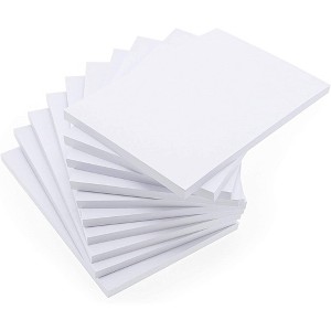 Juvale 10-Pack White Blank Note Pads Notepads Office Supplies, 4 x 6 inch - 1 of 3
