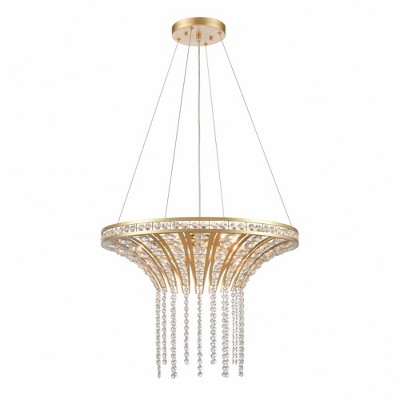 Elk Home Fantania 6 - Light Chandelier in  Champagne Gold