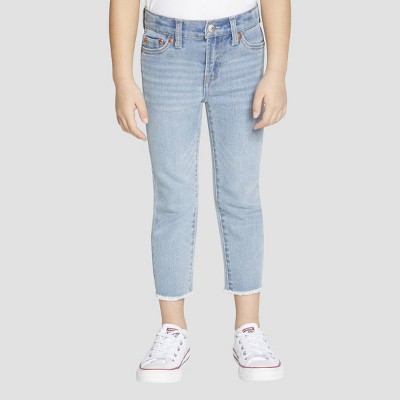 Levi's® Girls' High-rise Ankle Straight Jeans - Blue Denim : Target