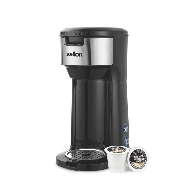 DRINKPOD JAVAPod K-Cup Black Coffee Maker Single Serve Brewer, 10