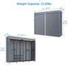 VIPEK V40LC Covered Clothes Rack with Dimmable LED Lights, Heavy Duty Garment Rack Portable Closet Wardrobe - 3 of 4