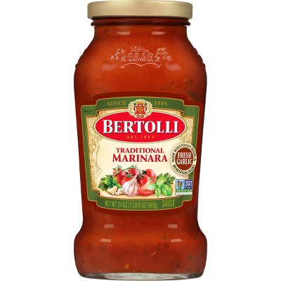 Bertolli Traditional Marinara, Italian Herbs & Garlic Pasta Sauce - 24oz