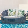 Stupell Industries Tropical Green Leaves Pattern (Set of 2) - 2 of 3