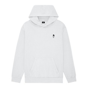 Dalix Astronaut Embroidery Relaxed Hoodie Soft Fleece Sweatshirt Fit Lounge Mens - 1 of 4