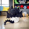 Drogo the Dino in an Egg Plushie, 12" Black and Red Dinosaur Stuffed Animal Gift| OrnamentallyYou - 4 of 4
