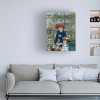 Trademark Fine Art -Renoir 'Two Sisters On The Terrace 2' Canvas Art - 2 of 4