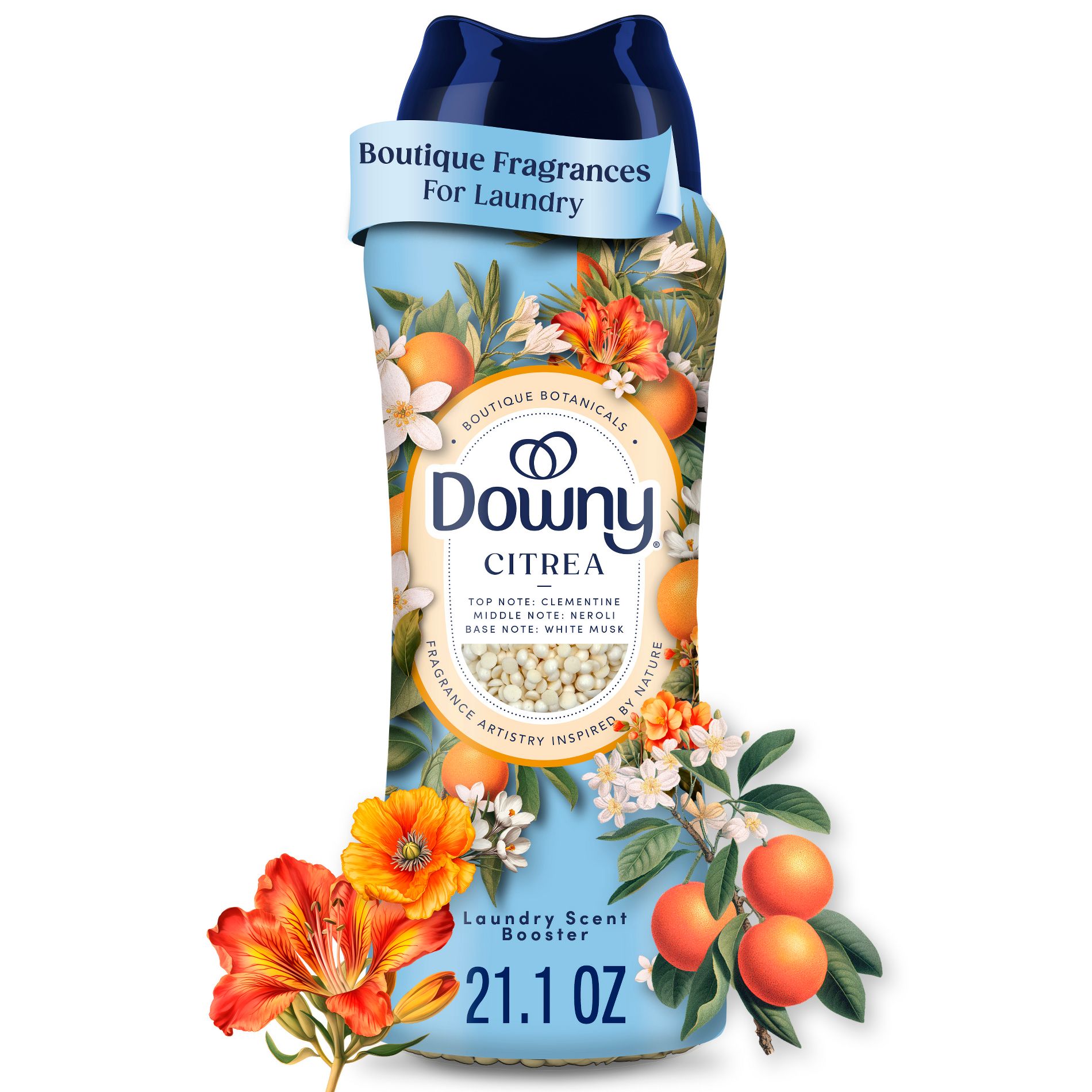 Downy Citrea Botanicals Beads Scent Boosters - 21.1oz