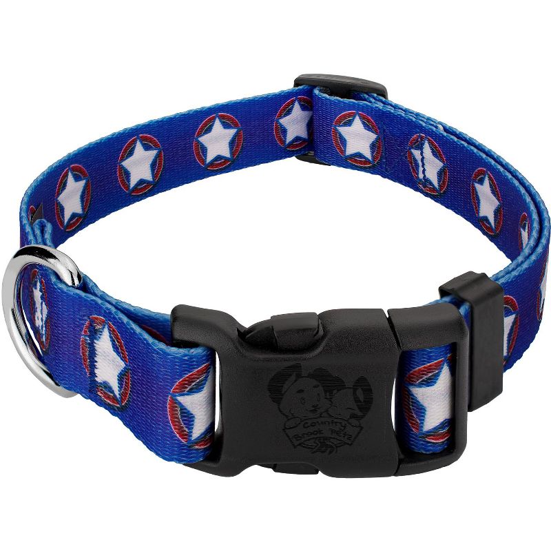 Country Brook Petz Deluxe American Stars Dog Collar - Made In The U.S.A., 1 of 6