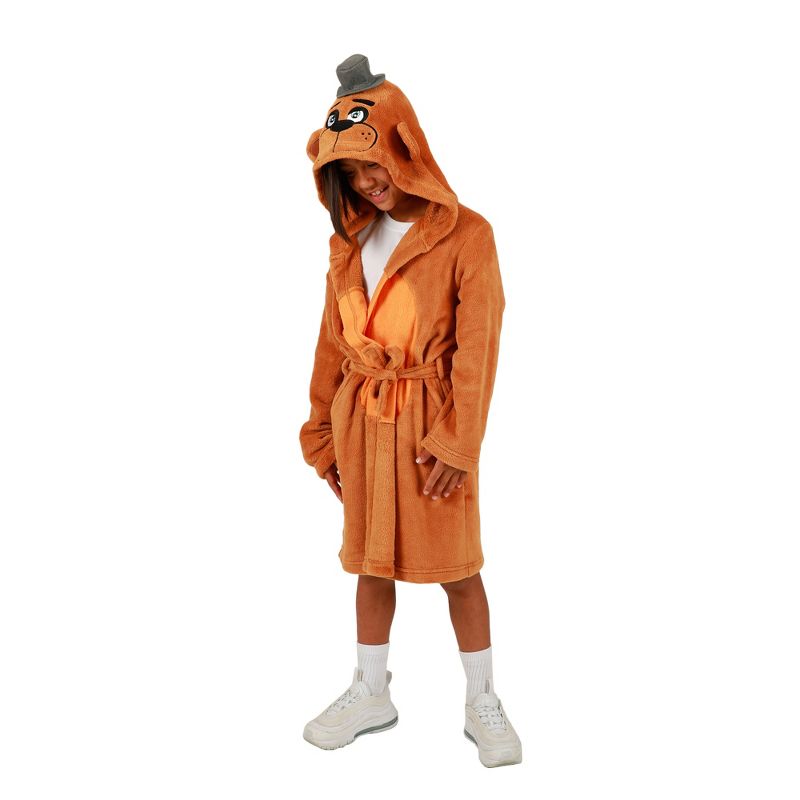 Youth Boys Five Nights at Freddy's Hooded Robe, 1 of 7