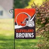 NFL Cleveland Browns Garden Flag 12x18 Double Sided, Officially Licensed Sports Flags For Outside, Indoor and Outdoor Flags for Football Fans - 2 of 2