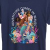Women's - Disney - Adventure Comes In Waves Short Sleeve Graphic T-Shirt - 2 of 4