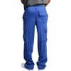 G-Style USA Men's Solid Fleece Heavyweight Cargo Pants - 3 of 4