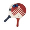 Foster & Rye Beach Paddle Tennis Game, Outdoor Ball and Wood Rackets for Picnics, Wood Paddles, Rubber Balls, Set of 2 Each - 3 of 4