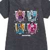 Girls' - Mattel - Yearbook Photos Graphic Short Sleeve Fleece Dress - 2 of 3
