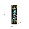 HomeRoots 36" Black And Green Solid Wood Cinco de Mayo Cactus Porch Sign - 3 of 4