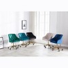 Swivel Shell Chair for Living Room/Bed Room, Modern Leisure office Chair - 3 of 4