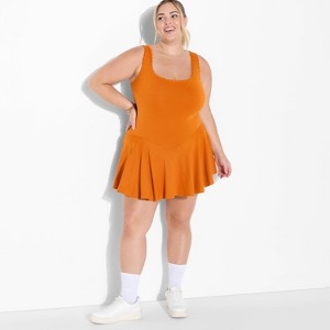Women's Game Day Lace Drop Waist Mini Skater Dress - Wild Fable™ - 1 of 3