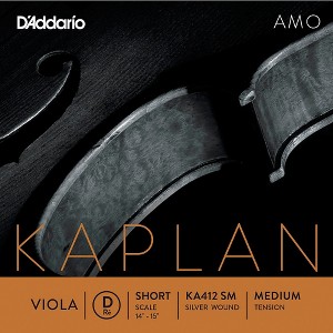 D'Addario Kaplan Amo Series Viola D String 14 in., Medium - 1 of 1