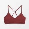 Women's Crisscross Tied Back Bikini Top Swimsuit -Cupshe - 2 of 4